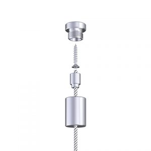 3mm Cable Ceiling & Floor Fittings