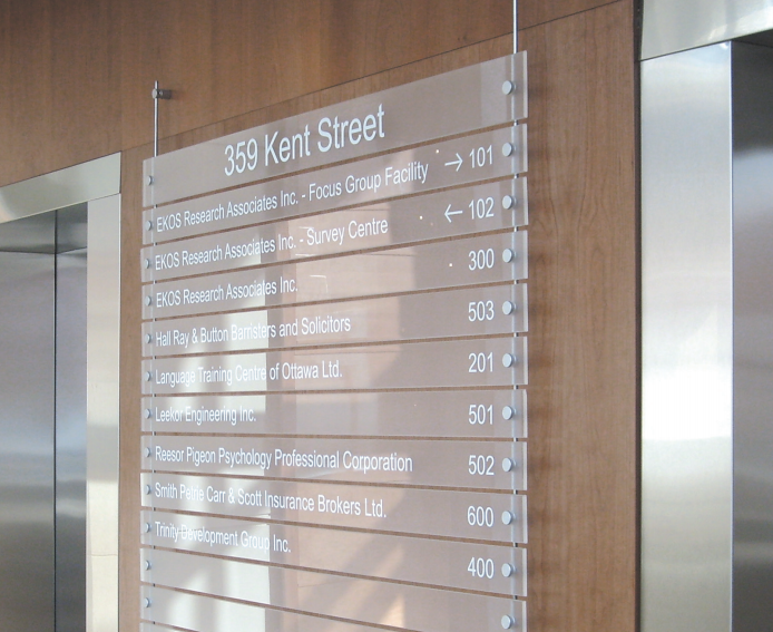 6mm Rod Directory Board