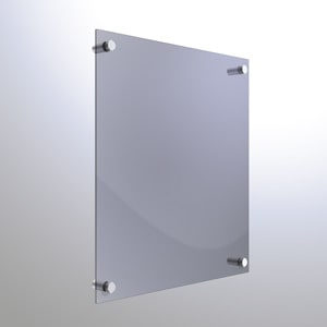 Rendering of 12mm Diameter X 20mm Length Standoff - Holds up to 10mm Material