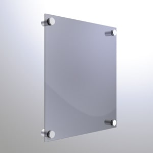 Rendering of 18.5mm Diameter X 25mm Length Standoff - Holds up to 12mm Material