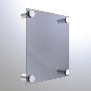 Rendering of 30mm Diameter X 50mm Length Standoff - Holds up to 12mm Material